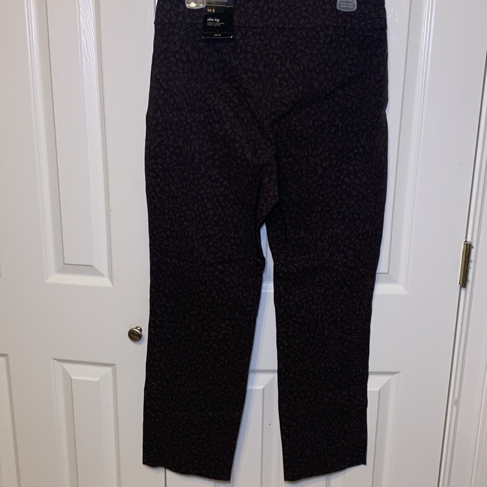 JM Collection Slim Leg Rivet Pants - Picture 6 of 13